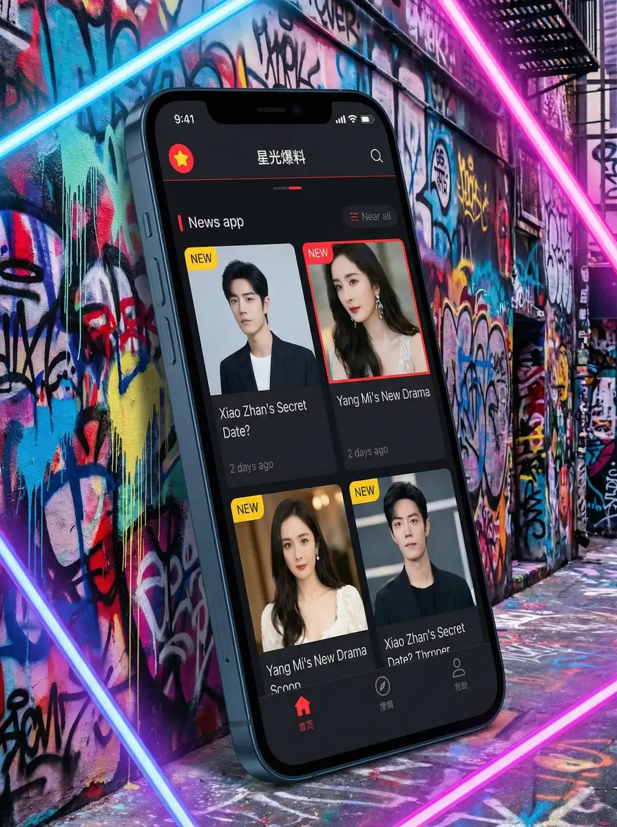 双飞燕 APP界面展示 - 掌上吃瓜神器